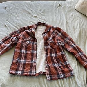 RSQ (Tilly’s) Sherpa-Lined Flannel